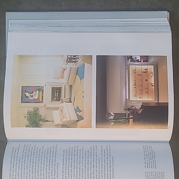 VINTAGE 1988 "INTERIOR DESIGN" COFFEE TABLE BOOK - Picture 6 of 10